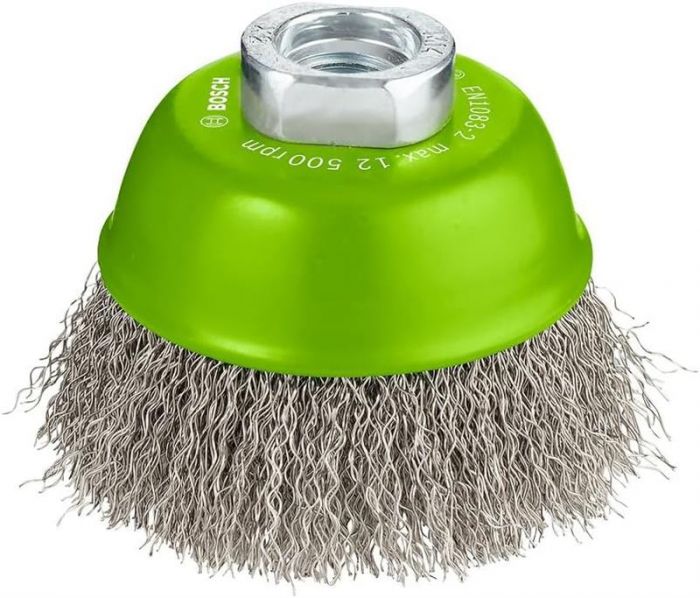 Щітка чашкова Bosch Professional нержавіюча 75мм 0.3мм M14