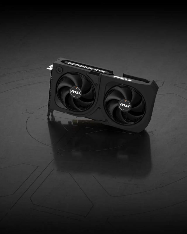 Відеокарта MSI GeForce RTX 5060 Ti 8GB GDDR7 SHADOW 2X PLUS