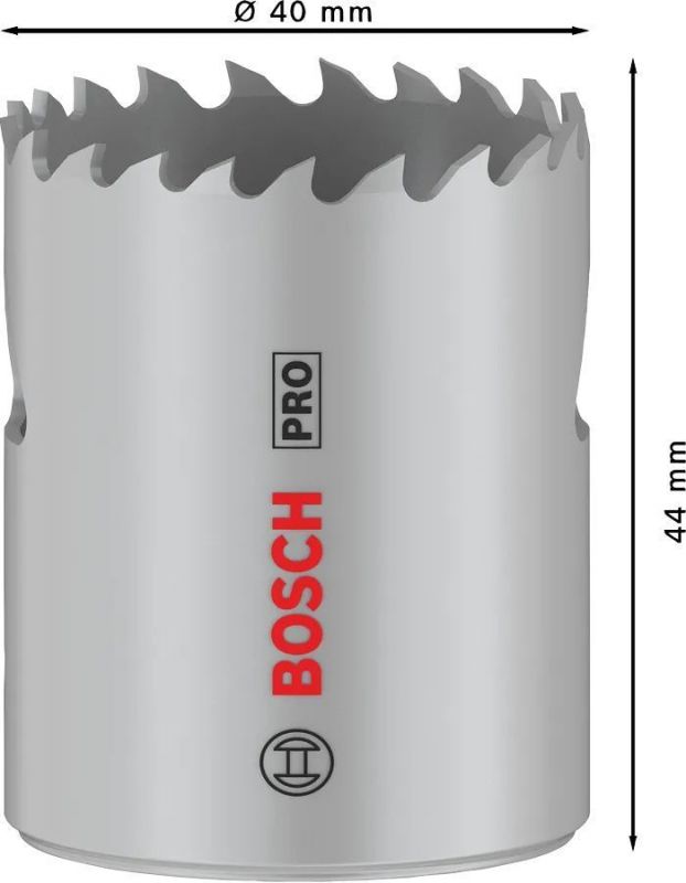 Коронка Bosch Professional Multi Material 40мм з різьбою