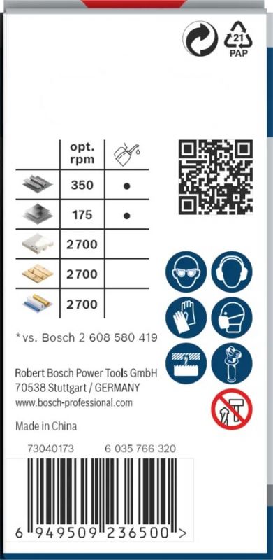Коронка Bosch Professional Multi Material 25мм з різьбою