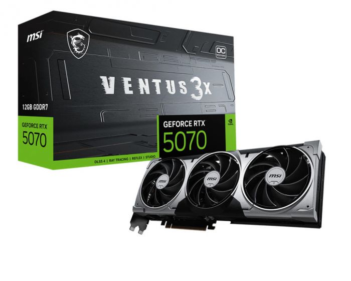 Відеокарта MSI GeForce RTX 5070 12GB GDDR7 VENTUS 3X OC