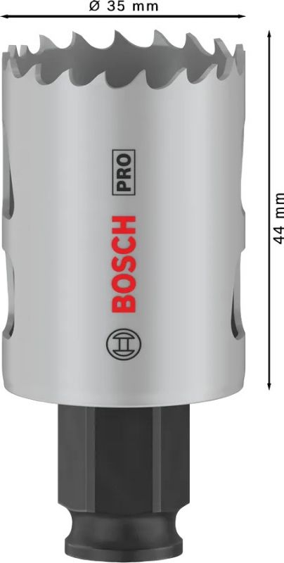 Коронка Bosch Professional Multi Material PC Plus 35мм