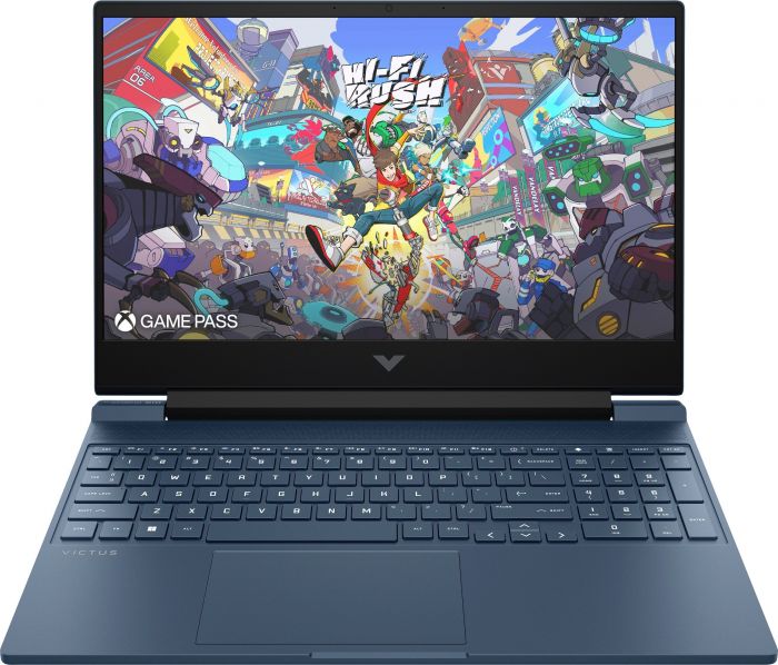Ноутбук HP Victus 15-fb3045ua 15.6" FHD IPS AG, AMD AI 5 340, 24GB, F1024GB, NVD5060-8, DOS, синій