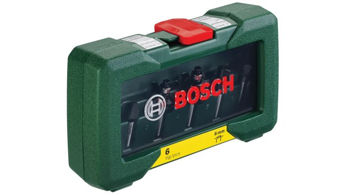 Набір фрез Bosch Professional Expert for Wood 6мм 6шт 0.29кг