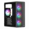 Корпус 2E GAMING Credo Plus V510B без БЖ, 1xUSB3.0, 1х USB 2.0, 1xUSB Type-C, 4x120мм RGB Rainbow, VGA 310мм, TG Side Panel, ATX, чорний