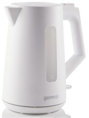 Електрочайник Gorenje 1.7л, Strix контроль, білий матовий