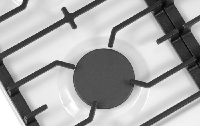 Варильна поверхня Hansa газова, 59см, чавун, біла