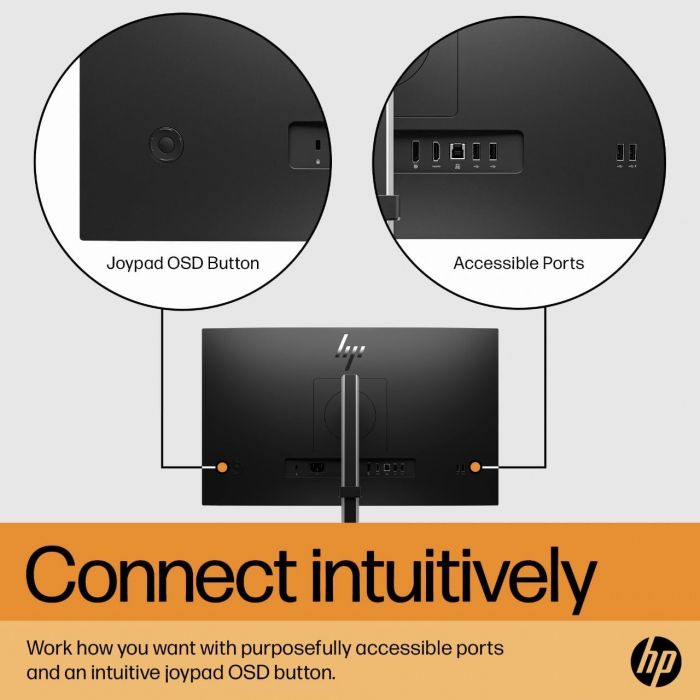 Монітор LCD 23.8" HP E24 G5 HDMI, DP, USB, IPS