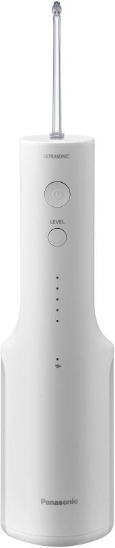 Іригатор Panasonic портативний, чаша 200 мл, Li-ion аккум. в компл., 2 насадки, білий