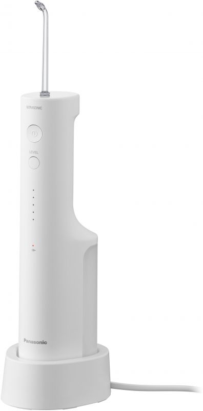 Іригатор Panasonic портативний, чаша 200 мл, Li-ion аккум. в компл., 2 насадки, білий