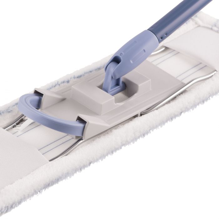 Швабра Ardesto Profe 40см з телеск. ручкою 75/130см та змінною насадкою, синій