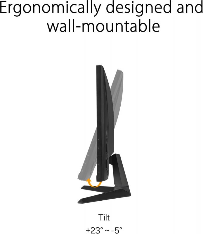 Монітор Asus 24.5" TUF Gaming VG259Q5A 2xHDMI, DP, MM, IPS, 200Hz, 0.3ms, sRGB 99%, AdaptiveSync