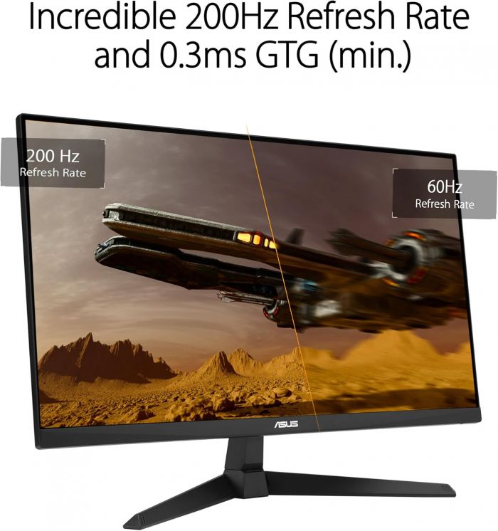 Монітор Asus 24.5" TUF Gaming VG259Q5A 2xHDMI, DP, MM, IPS, 200Hz, 0.3ms, sRGB 99%, AdaptiveSync