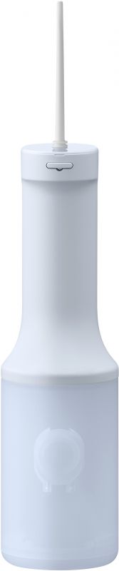 Іригатор Panasonic портативний, чаша 200 мл, Li-ion аккум. в компл., 2 насадки, світло блакитний