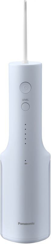 Іригатор Panasonic портативний, чаша 200 мл, Li-ion аккум. в компл., 2 насадки, світло блакитний