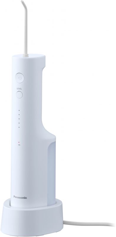 Іригатор Panasonic портативний, чаша 200 мл, Li-ion аккум. в компл., 2 насадки, світло блакитний