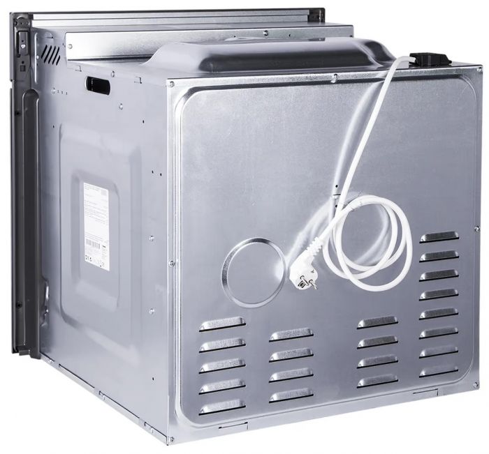 Духовка электр. Hansa, 60см, 65л, A,  гриль, емаль легкого очищення, диспл., чорний