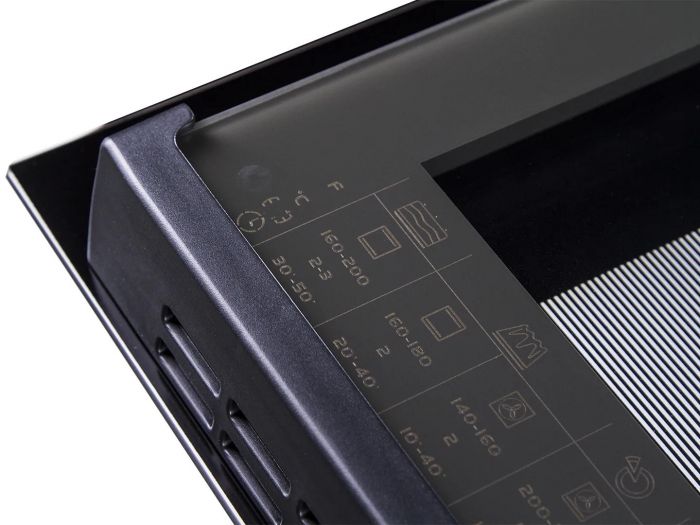 Духовка электр. Hansa, 60см, 65л, A,  гриль, емаль легкого очищення, диспл., чорний