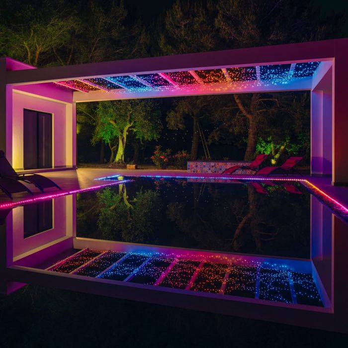 Гірлянда Smart LED Twinkly Dots Lights RGB 60 IP20 3м кабель прозорий без БЖ