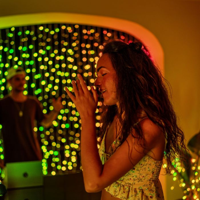 Гірлянда Smart LED Twinkly Dots Lights RGB 60 IP20 3м кабель прозорий без БЖ