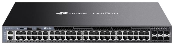 Комутатор TP-LINK SG6654X 48xGE, 6xSFP+, Керований L3