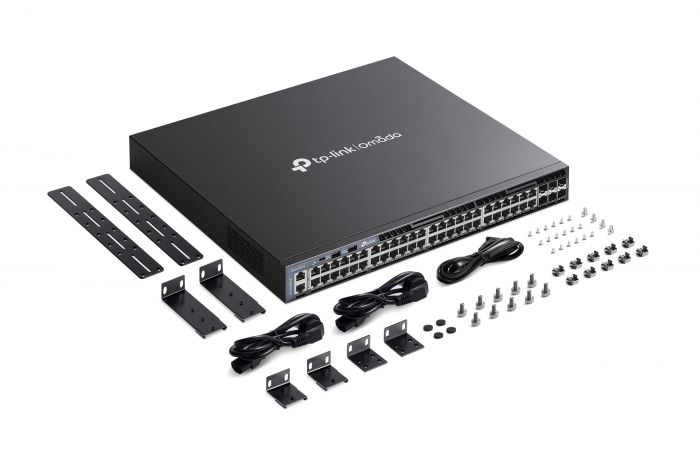 Комутатор TP-LINK SG6654X 48xGE, 6xSFP+, Керований L3