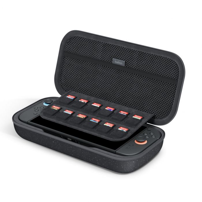 Чохол Belkin із акумулятором 10000мА·год для Nintendo Switch 2, Charcoal