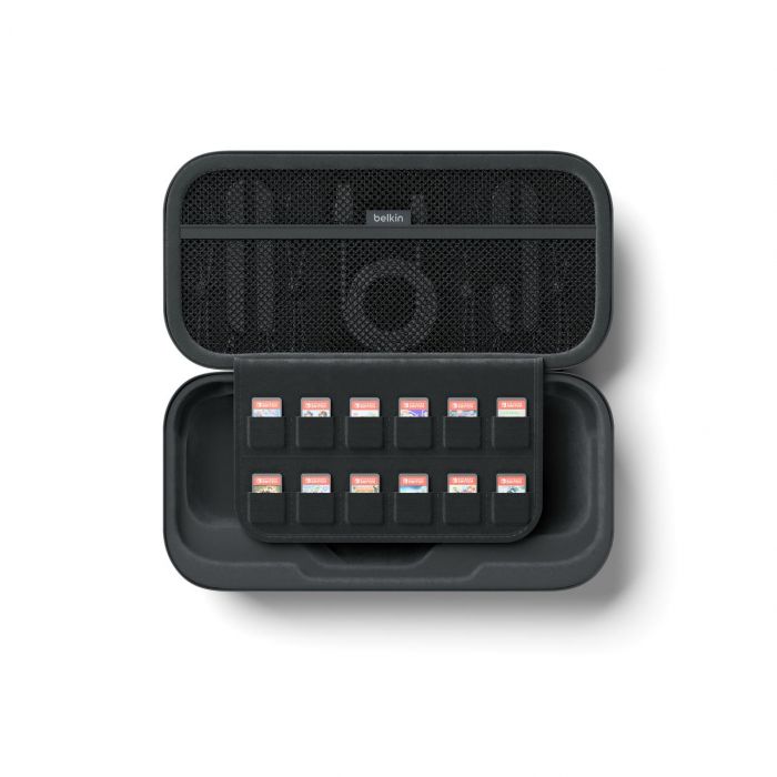 Чохол Belkin із акумулятором 10000мА·год для Nintendo Switch 2, Charcoal