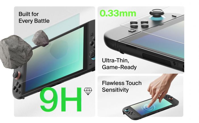 Захисне скло Belkin для Nintendo Switch 2 Anti-Reflective