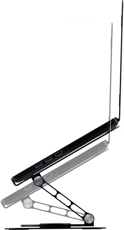 Підставка для ноутбука Trust Zeff Metal, до 16", сірий