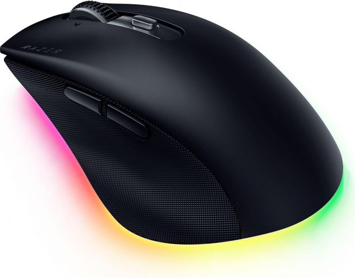 Миша Razer Pro Click V2, RGB, USB-A/WL/BT, чорний
