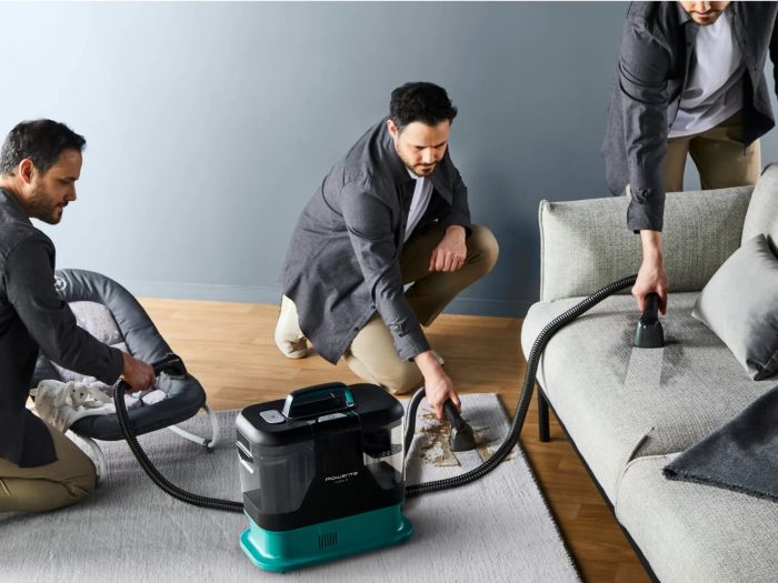 Пилосос Rowenta миючий Clean It, 750Вт, конт пил -1,5л, вода -2,3л, 13500 Па, 4 насадки, чорний