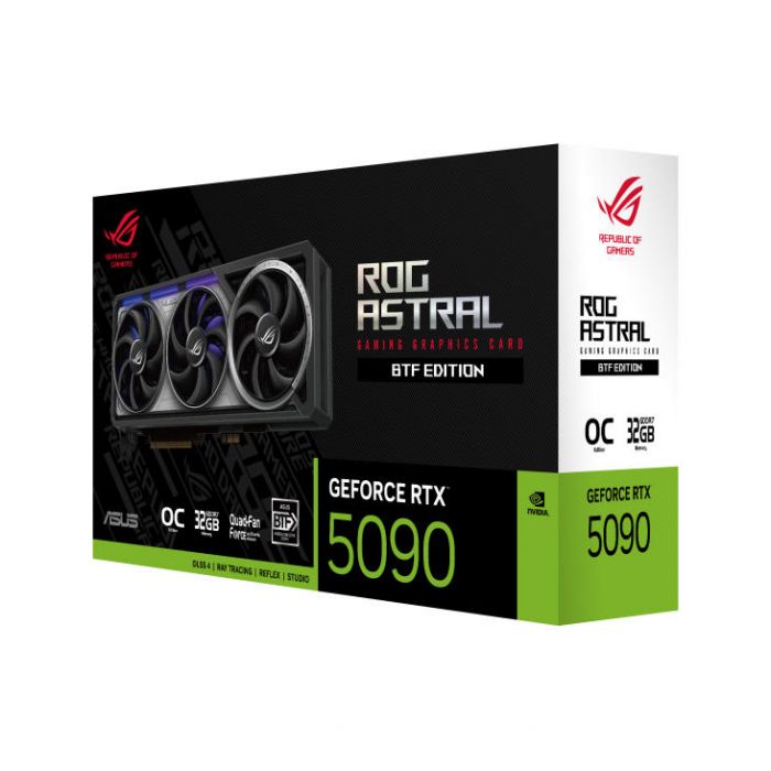 Відеокарта ASUS GeForce RTX 5090 32GB GDDR7 OC BTF ROG-ASTRAL-RTX5090-O32G-BTF-GAMING