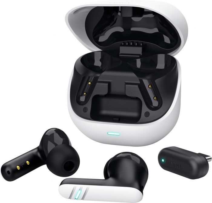 Навушники TWS Trust GTX 409 Oxxie Earbuds BT 5.3, ENC, SBC, Mic, Білий