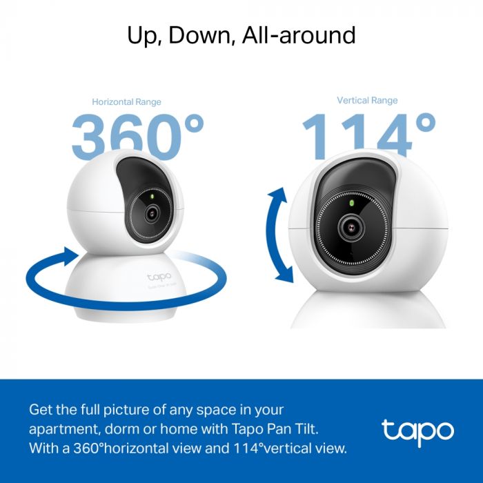 IP-Камера TP-LINK Tapo C230 3MP N300 microSD motion detection 360° mic
