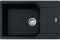 Мийка кухонна Franke Urban, фраграніт, прямокутник, з крилом, 780х500х220мм, чаша - 1, врізна, оборотна, UBG 611-78 XL, чорний матовий