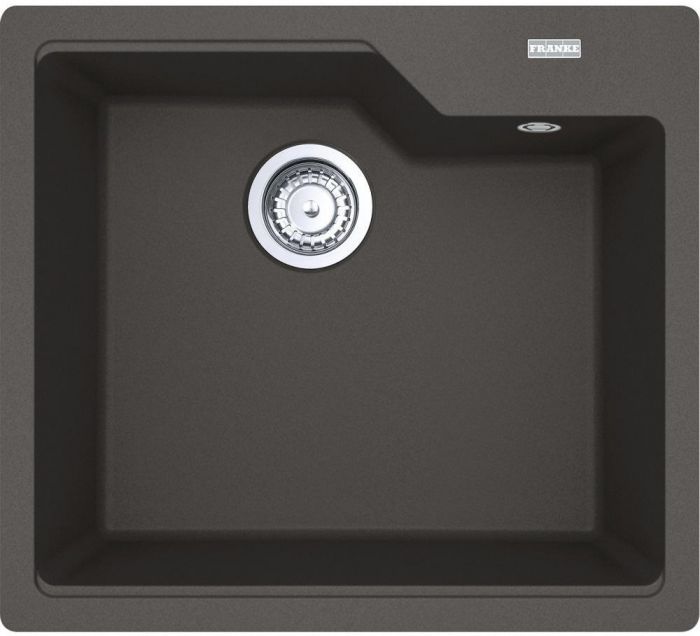 Мийка кухонна Franke Urban, фраграніт, прямокутник, без крила, 560х500х230мм, чаша - 1, врізна, UBG 610-56, сірий сланець