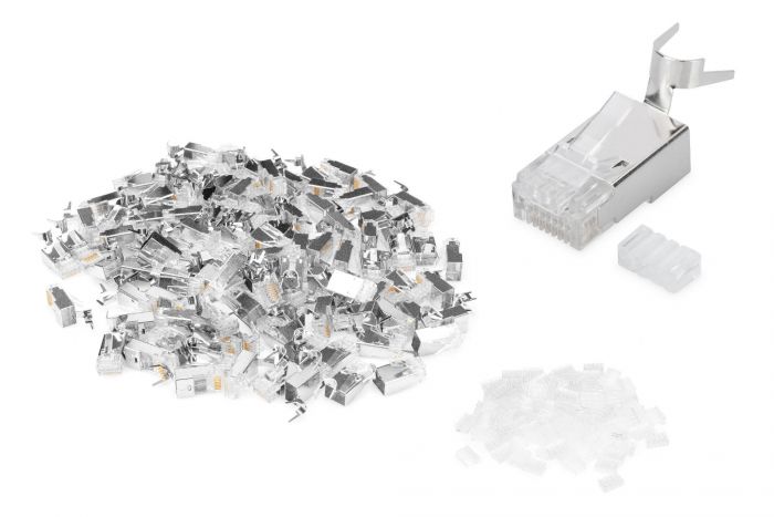 Конектор DIGITUS CАТ 6A RJ45, STP, 100шт.