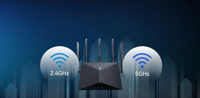 Маршрутизатор Netis NX30 AX3000, 3xGE LAN, 1xGE WAN, MESH