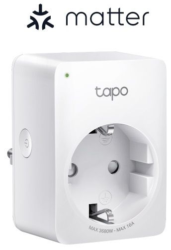 Розумна розетка компактна TP-LINK Tapo P110M N300 BT 16A