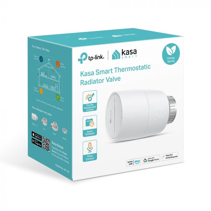 Термостатичний радіаторний клапан TP-Link Kasa Smart KE100