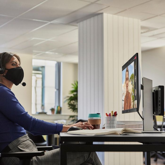 Комп'ютер персональний неттоп HP Pro 400-G9 Mini, Intel i5-14500T, 8GB, F512GB, UMA, WiFi, кл+м, 3р, DOS