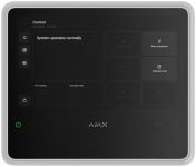 Інтелектуальна пожежна централь Ajax EN54 Fire Hub white, gsm, ethernet, jeweller, EN54, бездротова, білий