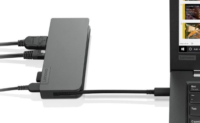 Док-станція Lenovo Powered USB-C Travel Hub-WW