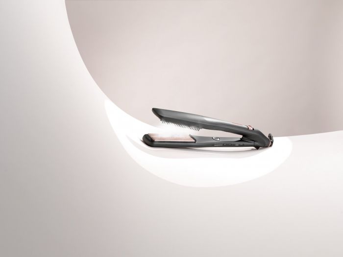 Випрямляч Babyliss Steam Lux Styler, 56Вт, темп.режимов-5, 170-210 °C, термо килимок, кераміка, чорний
