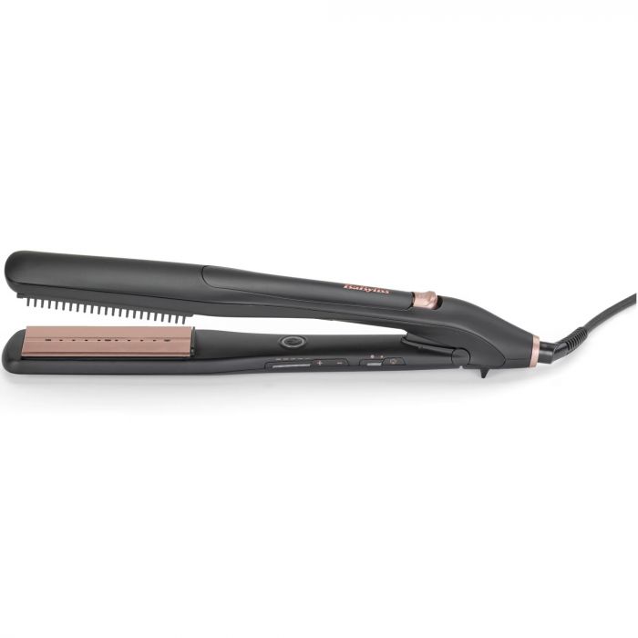 Випрямляч Babyliss Steam Lux Styler, 56Вт, темп.режимов-5, 170-210 °C, термо килимок, кераміка, чорний