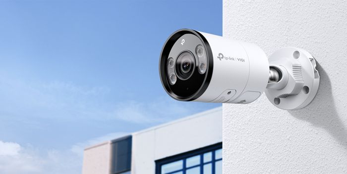 IP-Камера TP-LINK VIGI C345-2,8, PoE, 4Мп, 2,8 мм, H265+, IP66, Bullet, кольорове нічне бачення, зовнішня