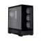 Корпус Zalman P40 DS без БЖ, 2xUSB3.0, 1x Type C, 3x120мм ARGB Reverse,  1x120мм ARGB, VGA 420мм, LCS ready, TG Side/Front Panel, Display, ATX, чорний