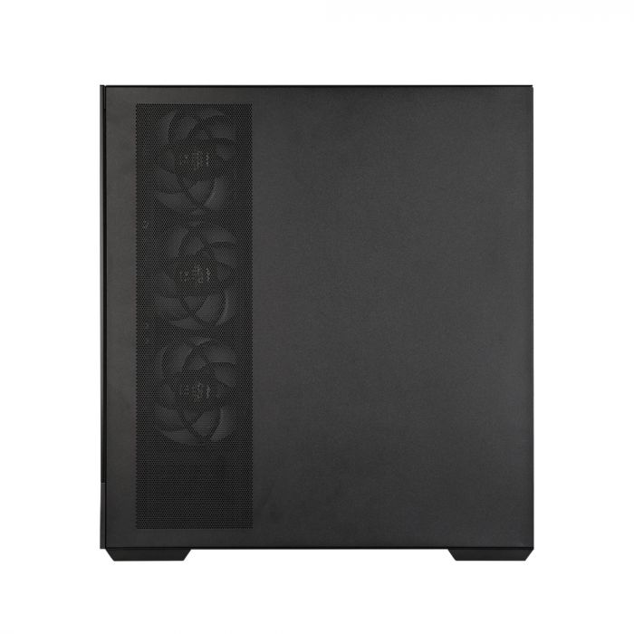 Корпус Zalman P40 DS без БЖ, 2xUSB3.0, 1x Type C, 3x120мм ARGB Reverse,  1x120мм ARGB, VGA 420мм, LCS ready, TG Side/Front Panel, Display, ATX, чорний