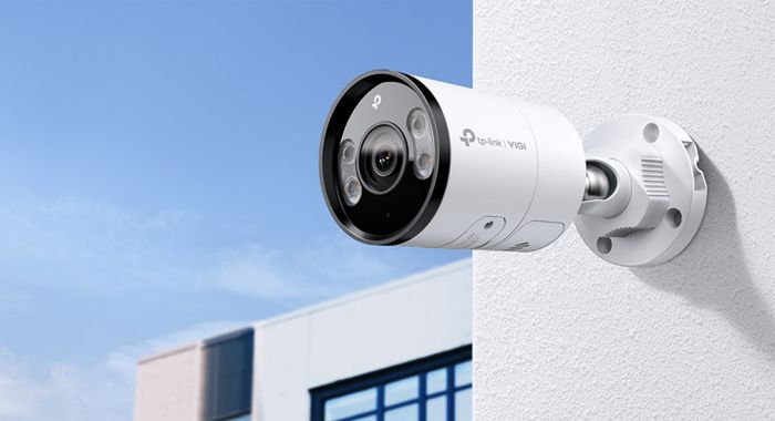 IP-Камера TP-LINK VIGI C345-4, PoE, 4Мп, 4 мм, H265+, IP66, Bullet, кольорове нічне бачення, зовнішня